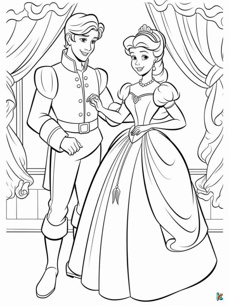 Cinderella Coloring Pages – ColoringPagesKC