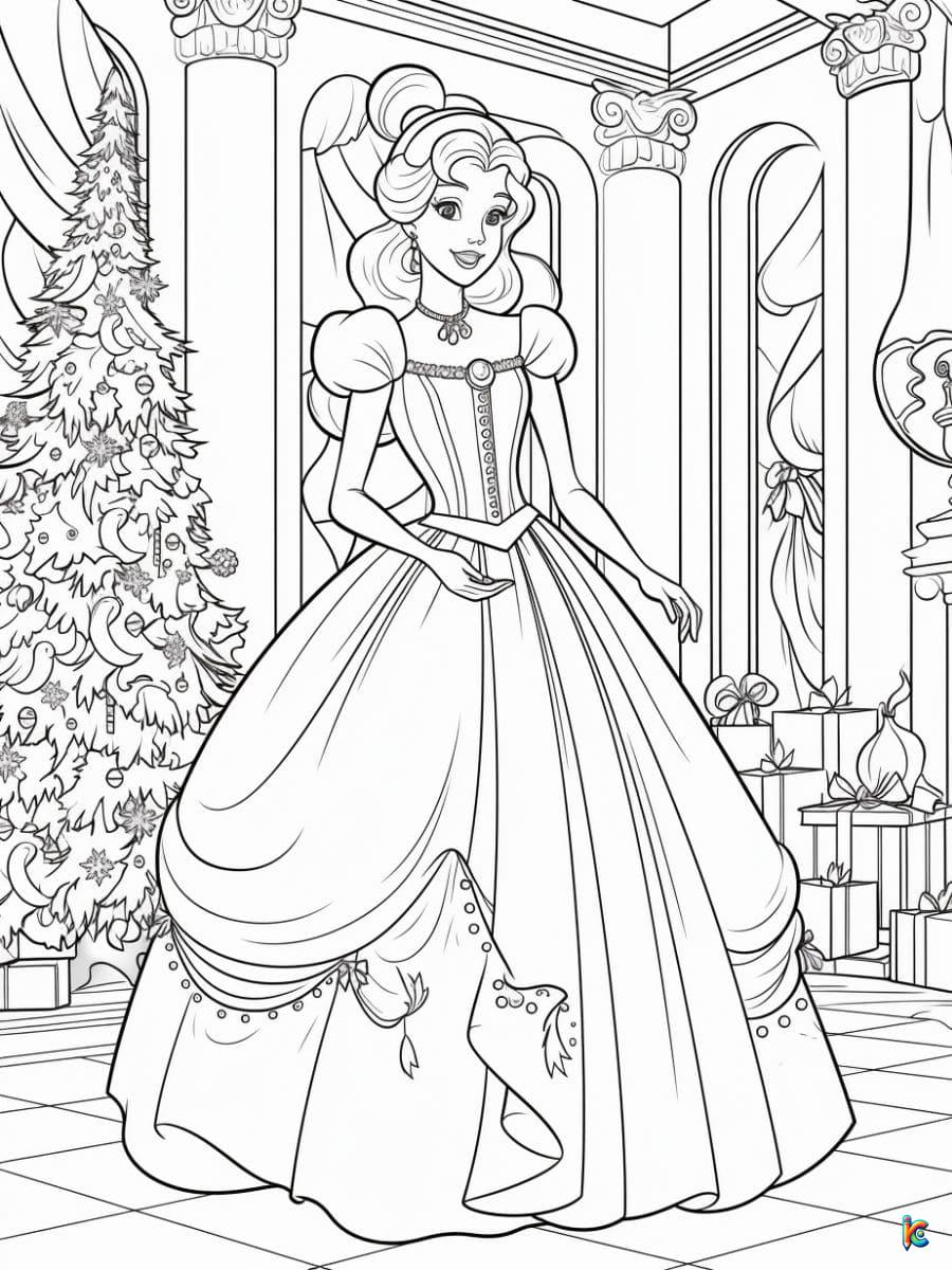 Cinderella beauty on Christmas