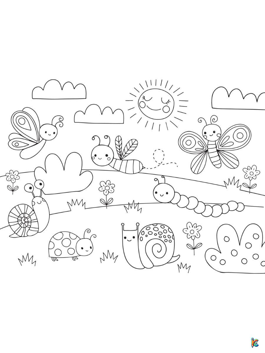 a bug's life coloring pages