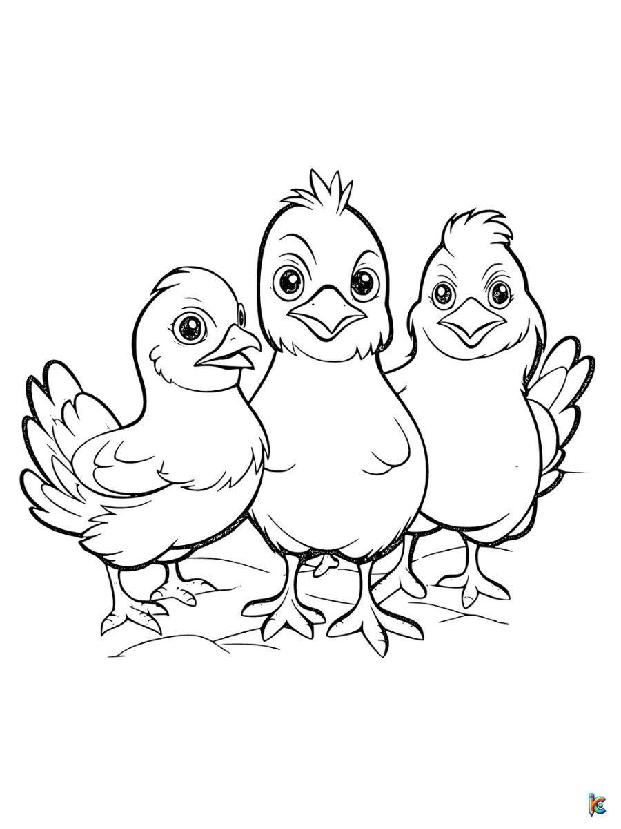 animals on the farm coloring pages
