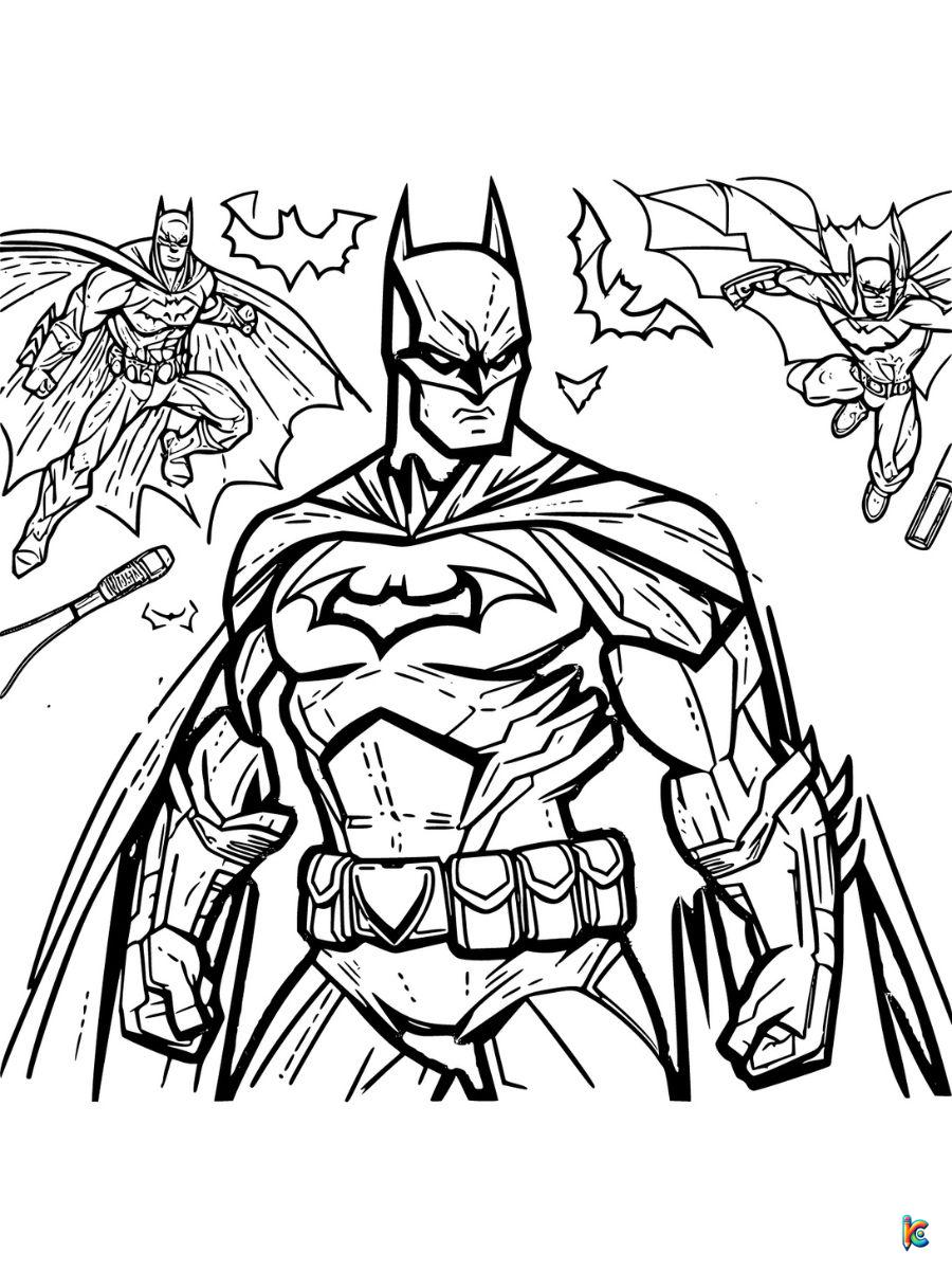 batman coloring pages printable
