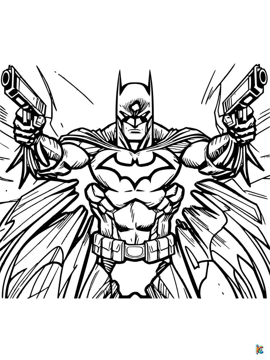 batman printable coloring pages