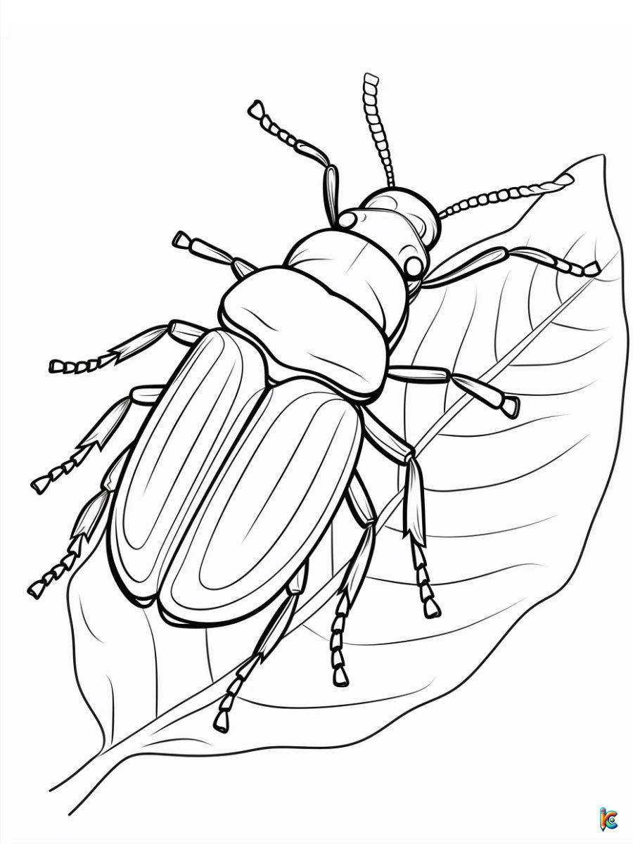 bugs coloring pages