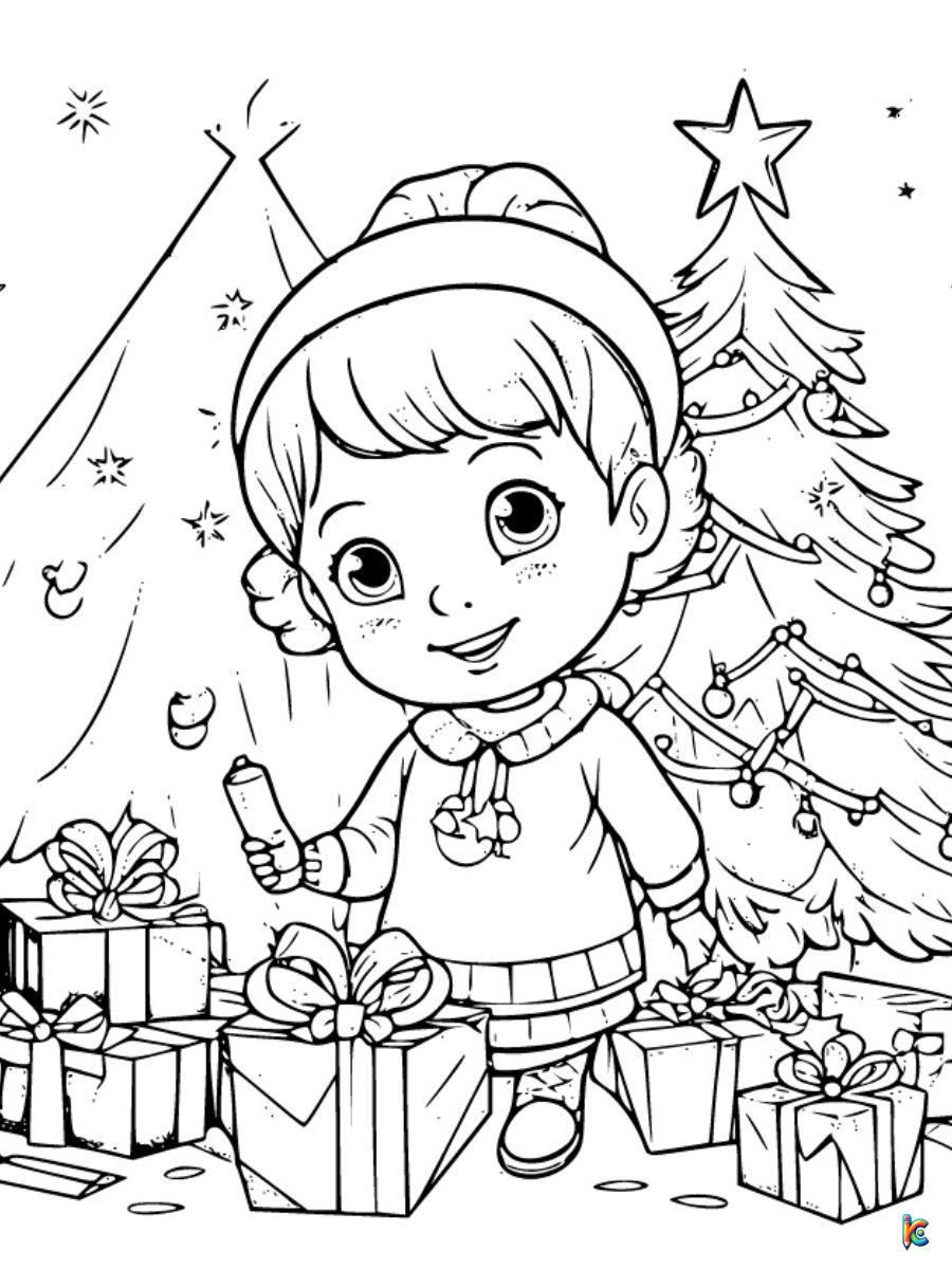 cocomelon christmas coloring pages