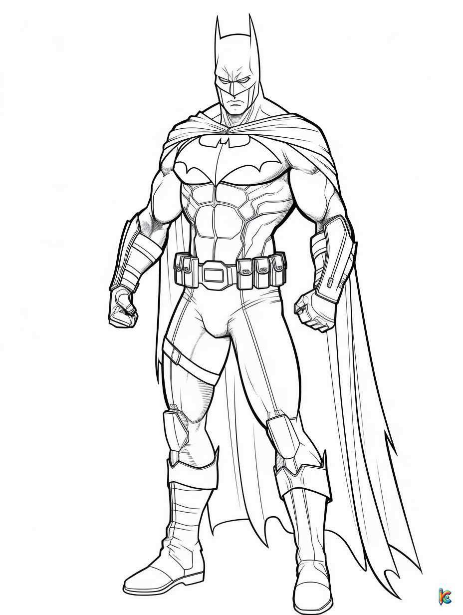 coloring pages batman