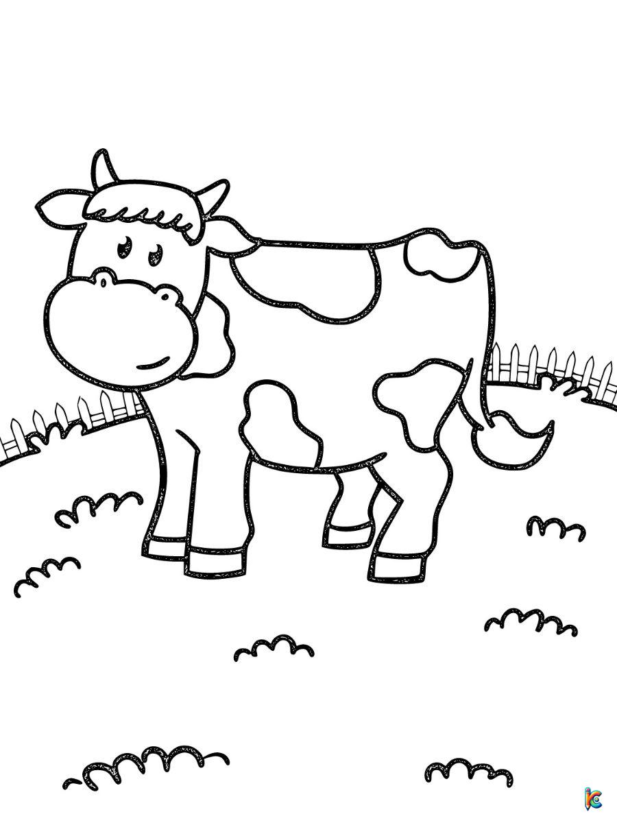 farm animals coloring pages