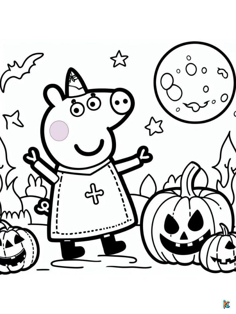 Peppa Pig Coloring Pages – ColoringPagesKC