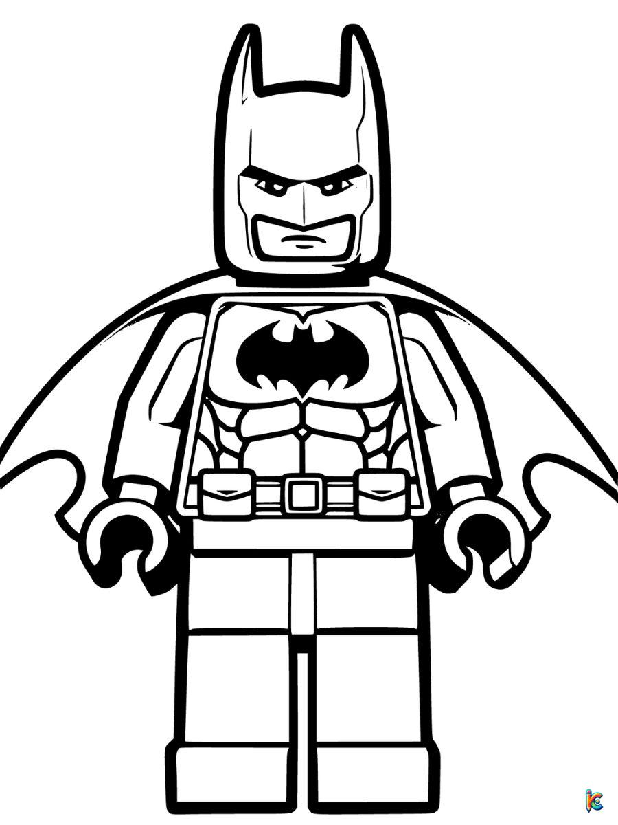 lego batman coloring pages free