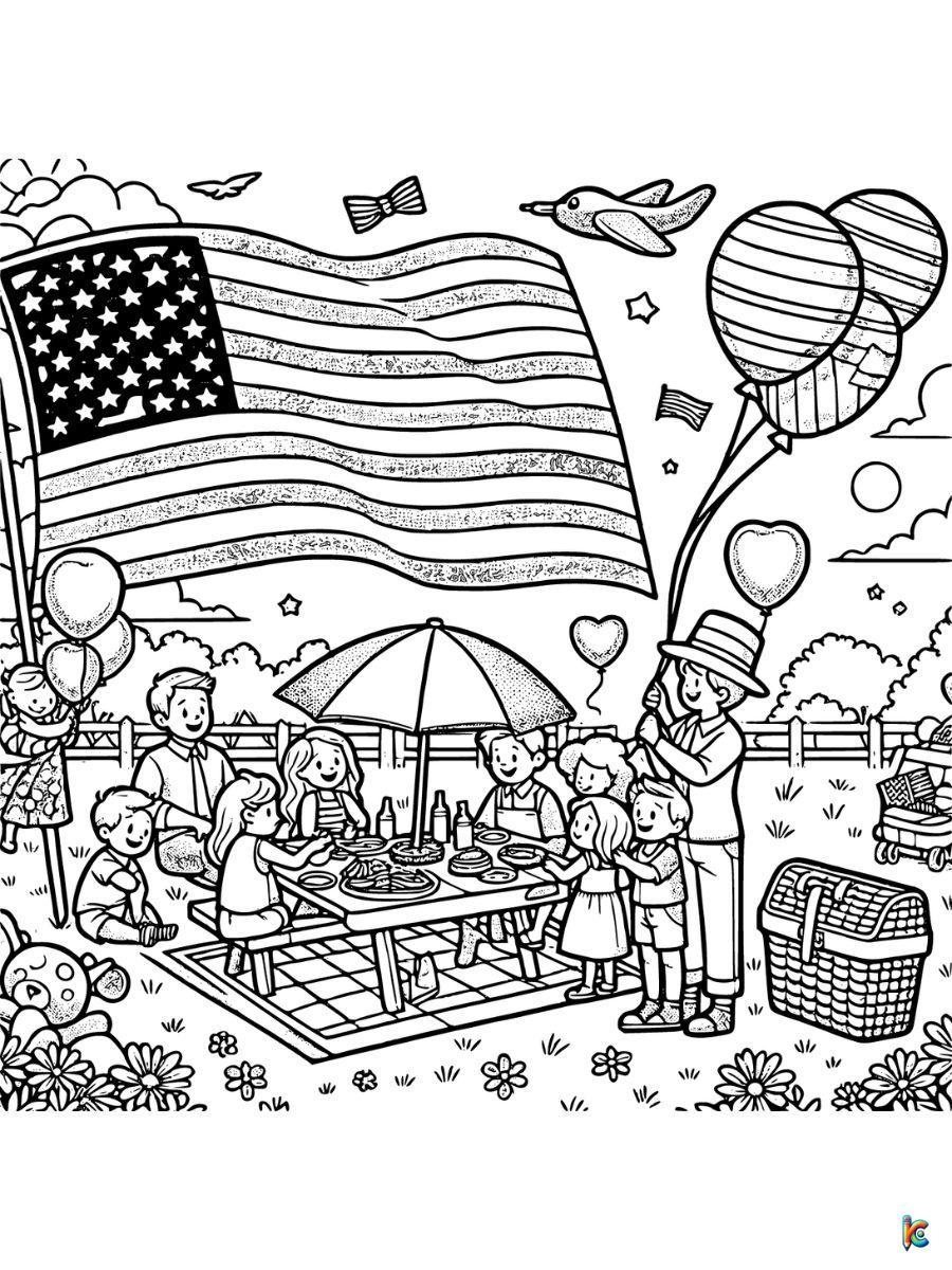 memorial day coloring pages for adults