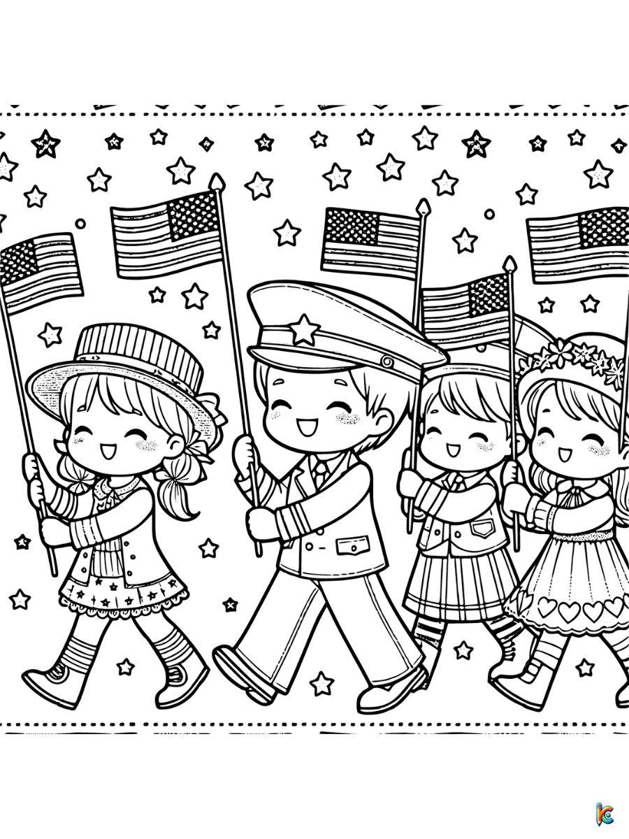 memorial day coloring pages fre printable