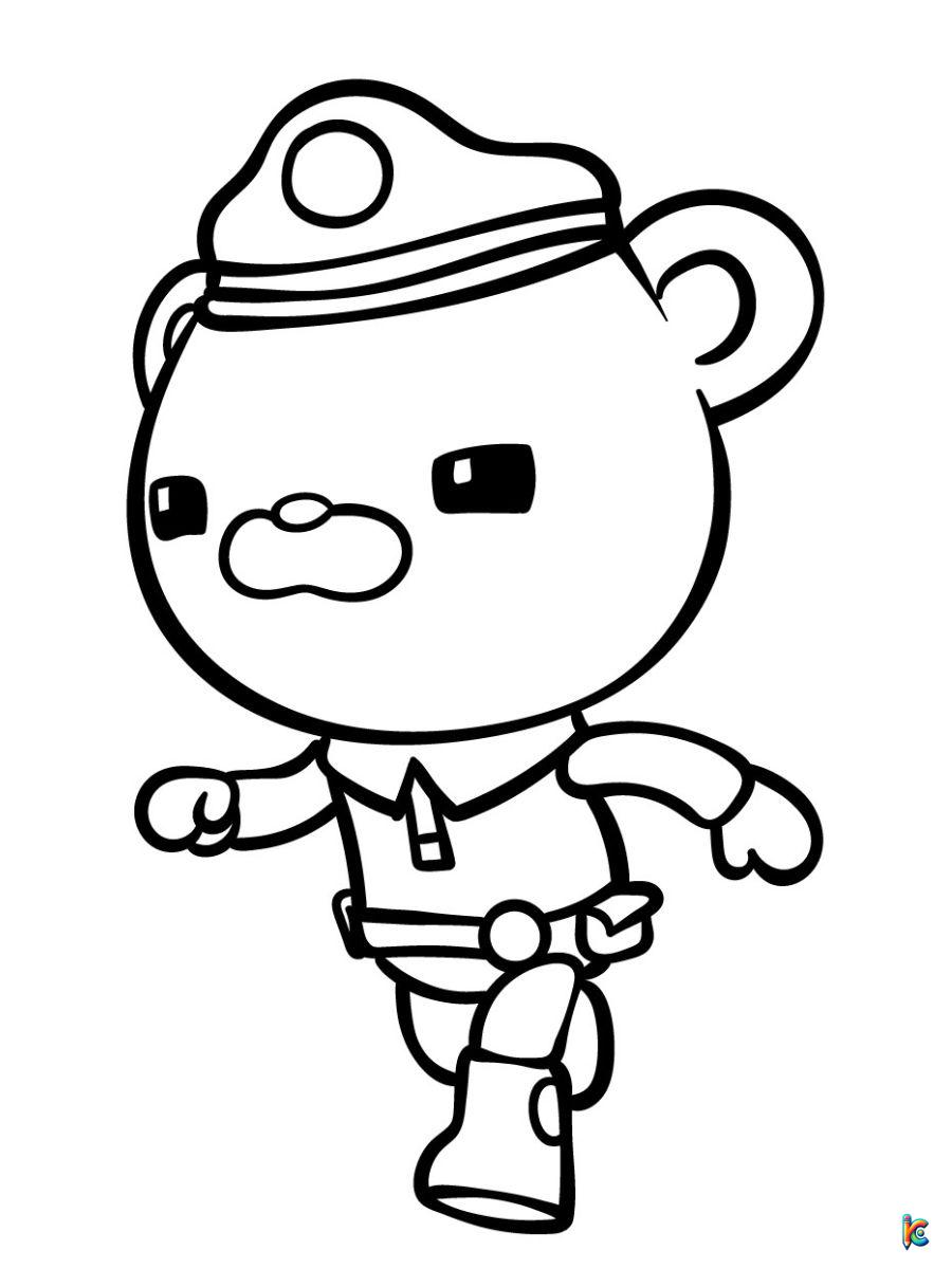 octonauts captain barnacles coloring pages printable
