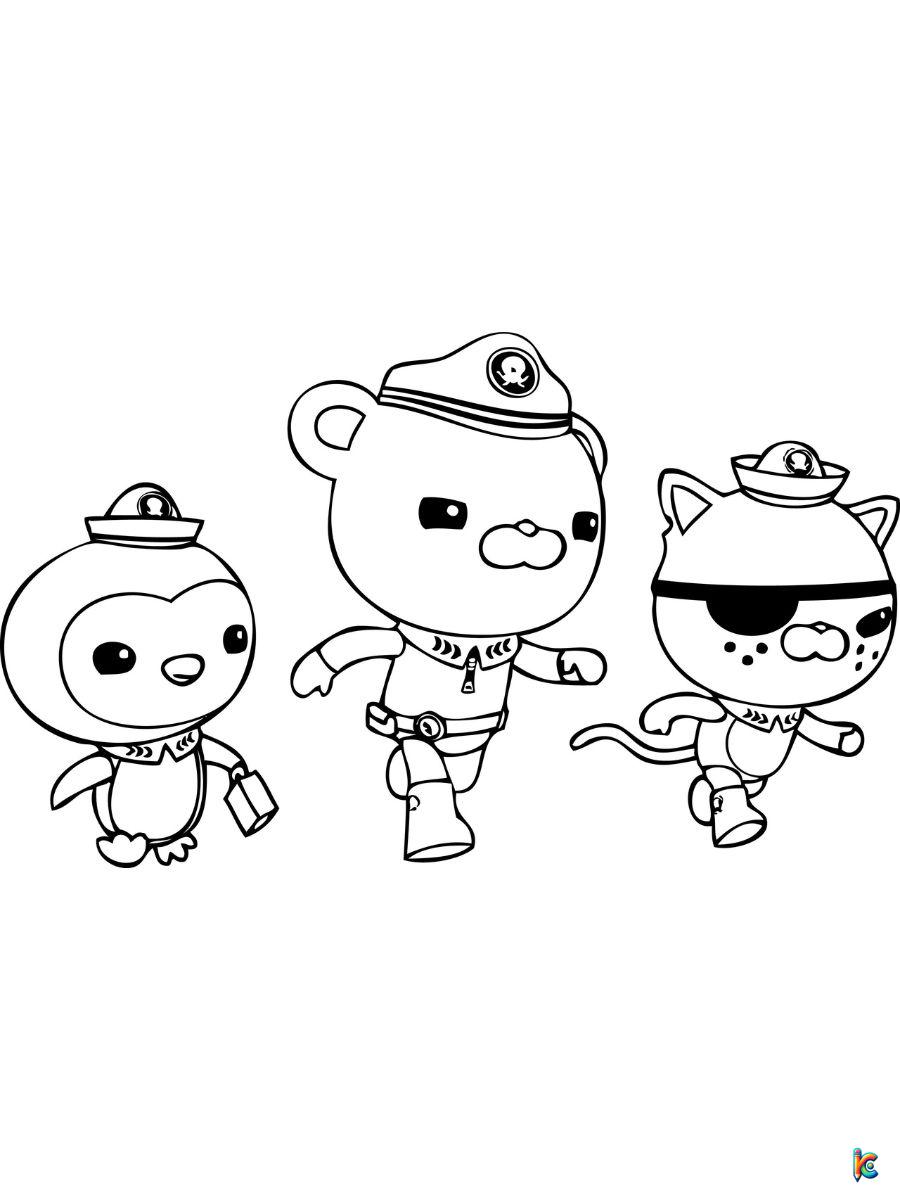 octonauts coloring page