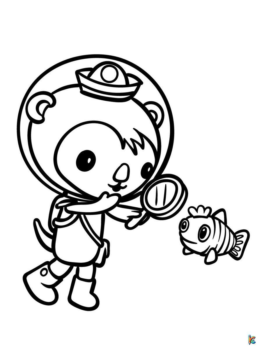 octonauts coloring pages dashi free