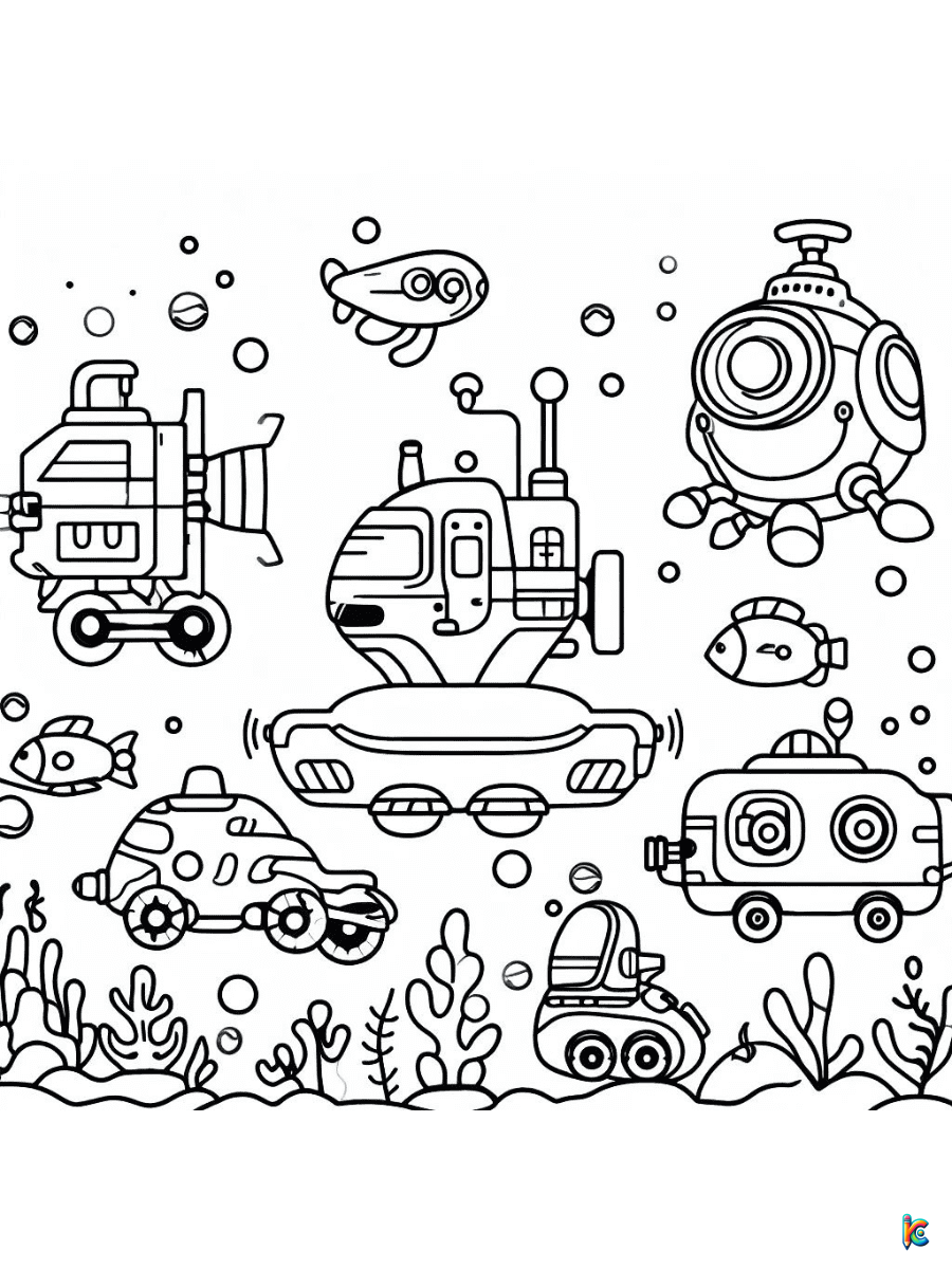 octonauts gup coloring pages free