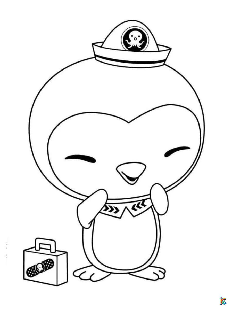 octonauts peso coloring pages