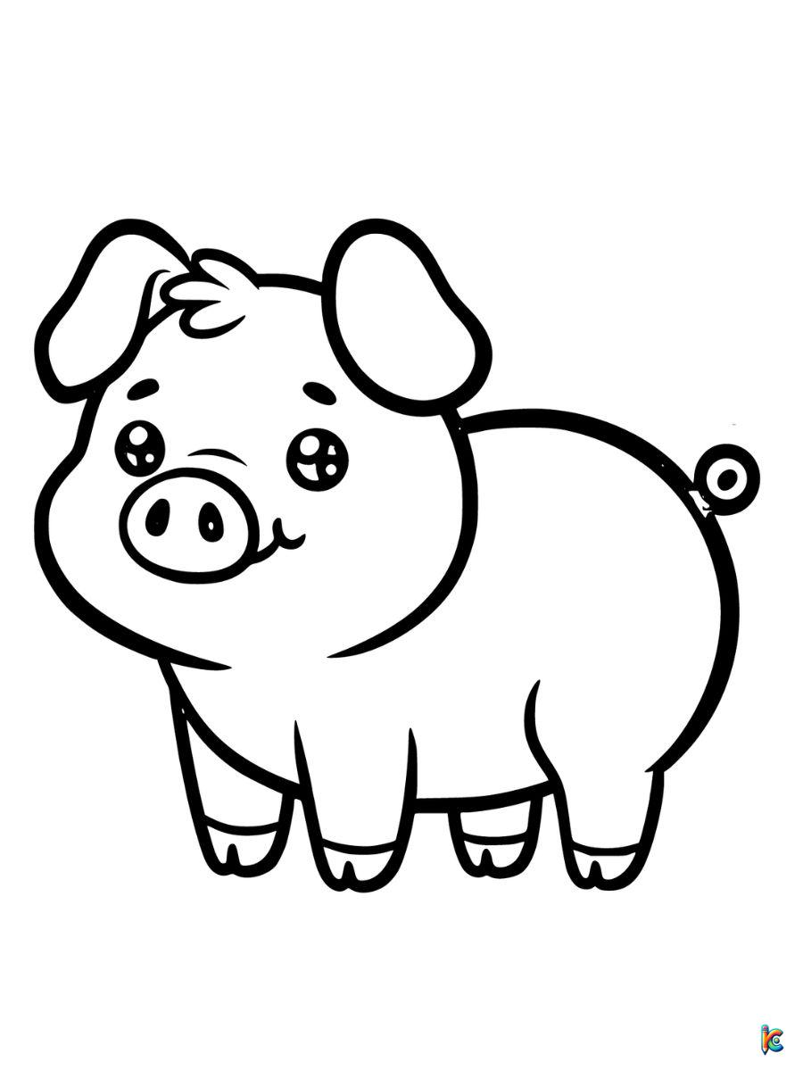 pigs coloring pages