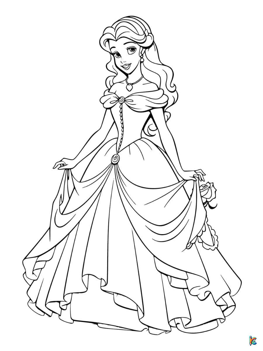 Belle on Dress Happy