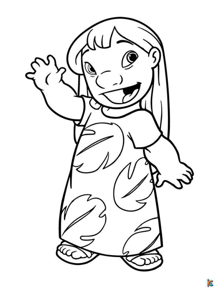 Stitch Coloring Pages – ColoringPagesKC