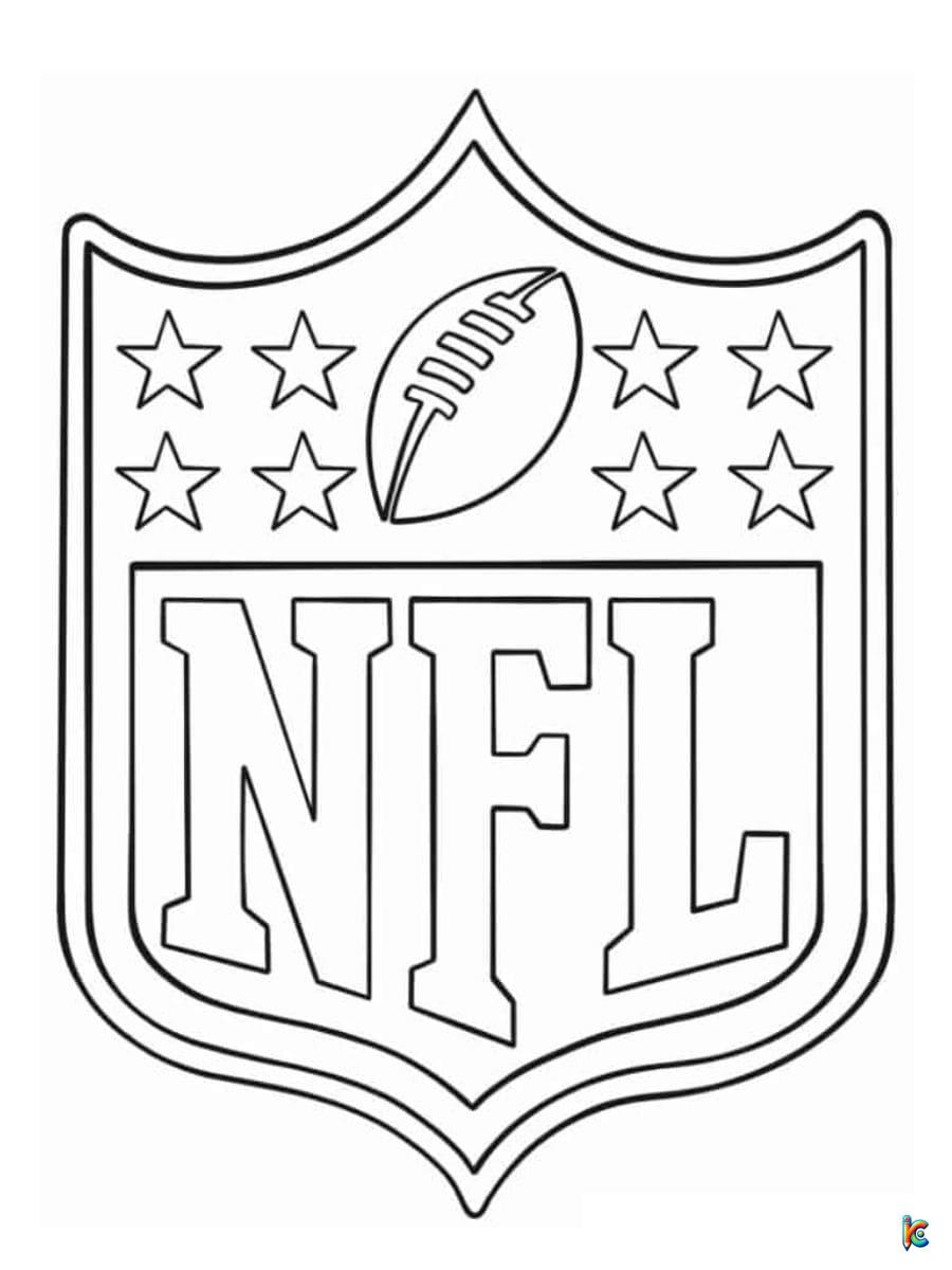 Football Coloring Pages – ColoringPagesKC