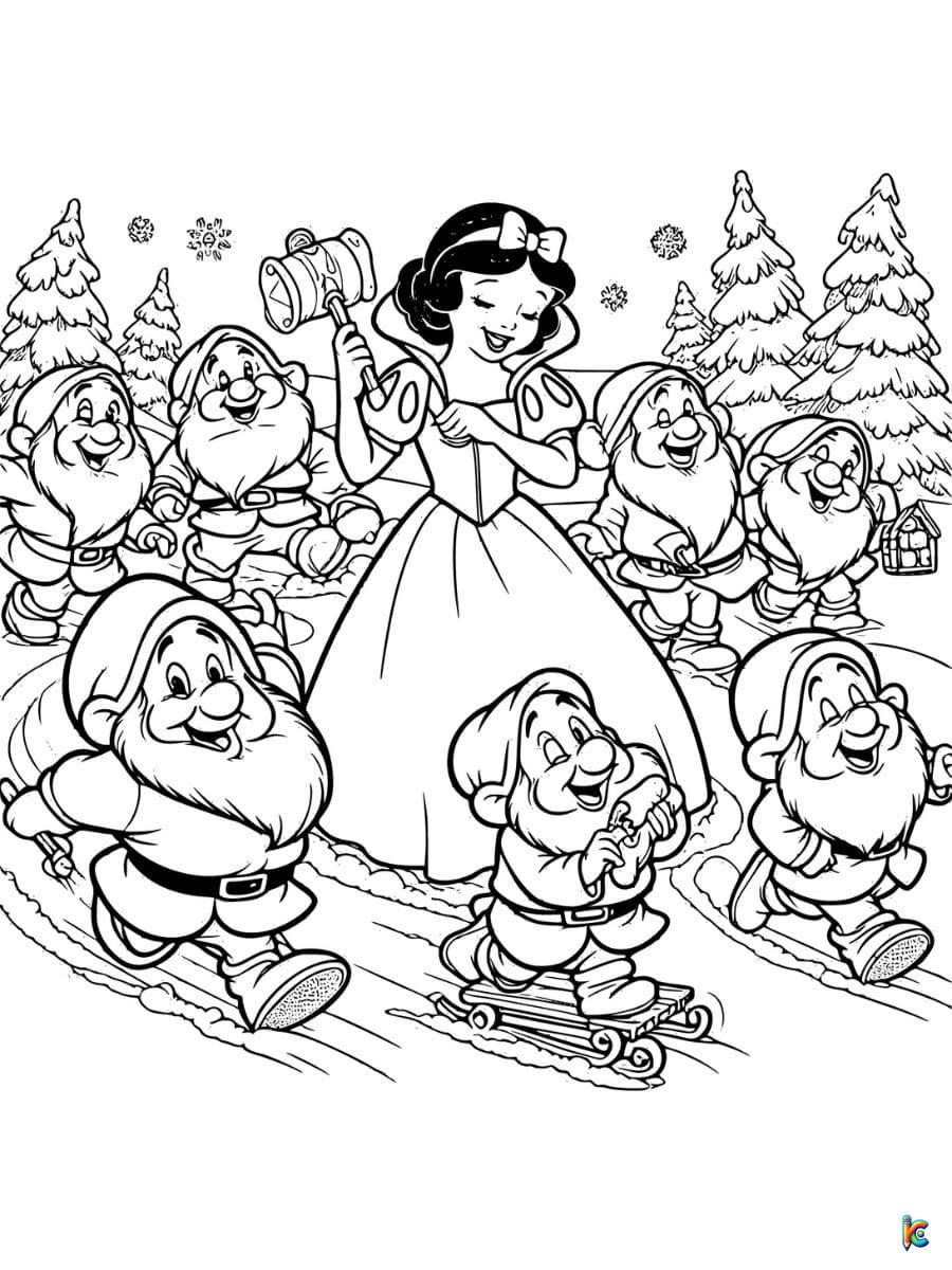 Snow With With Seven Dwarfs