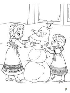 Frozen Coloring Pages – ColoringPagesKC