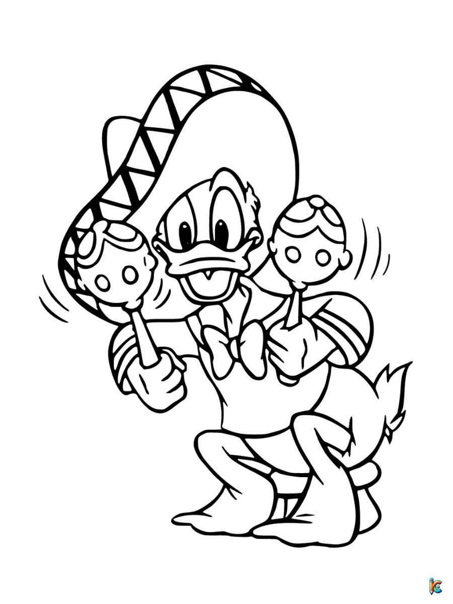 coloring pages cinco de mayo