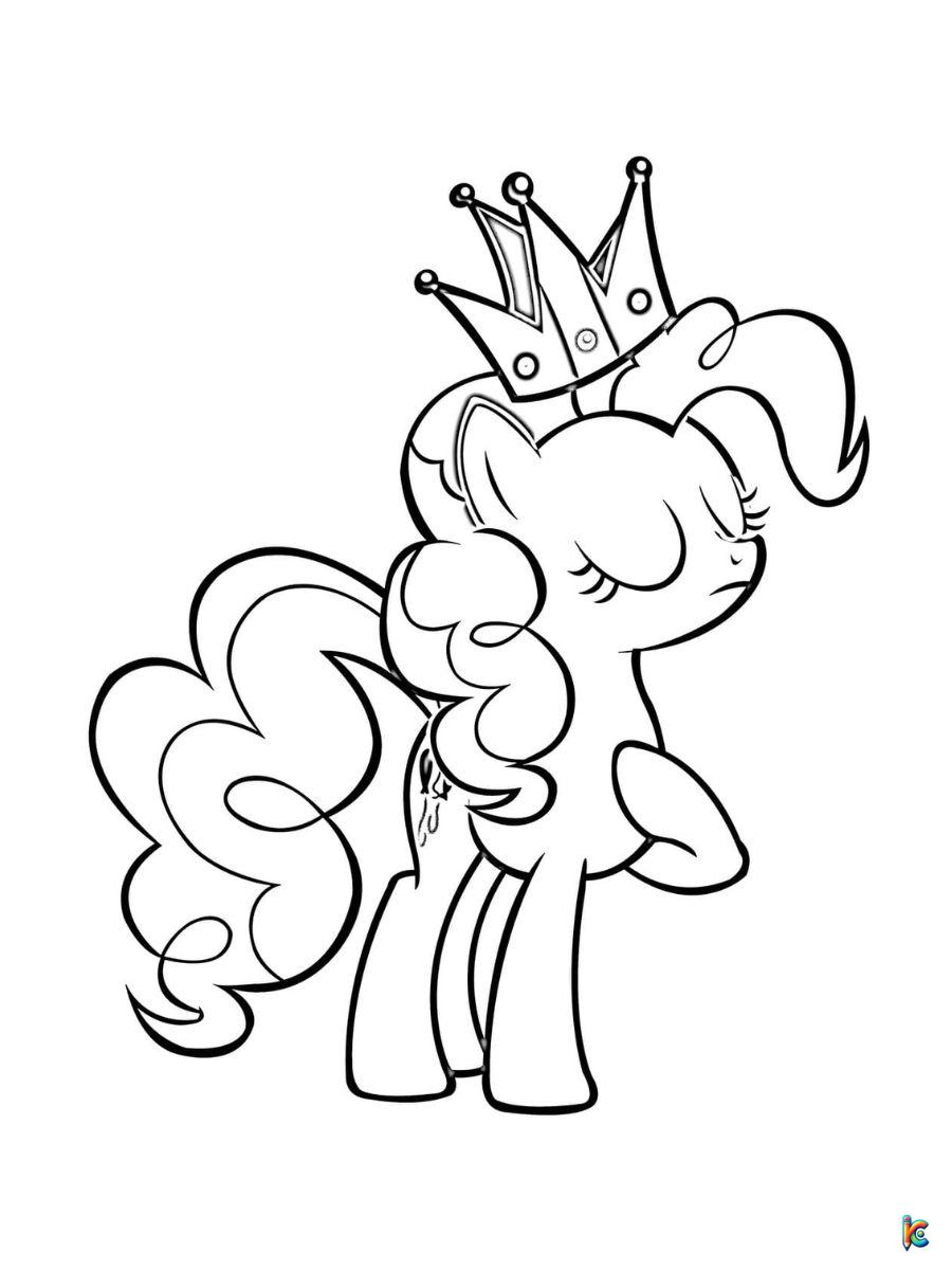 coloring pages my little pony pinkie pie