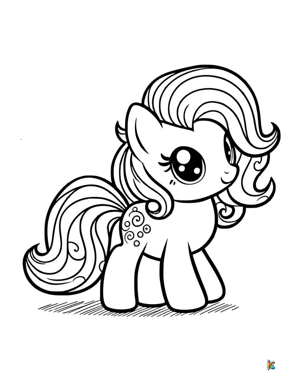 coloring pages of my little pony cutie mark crusaders