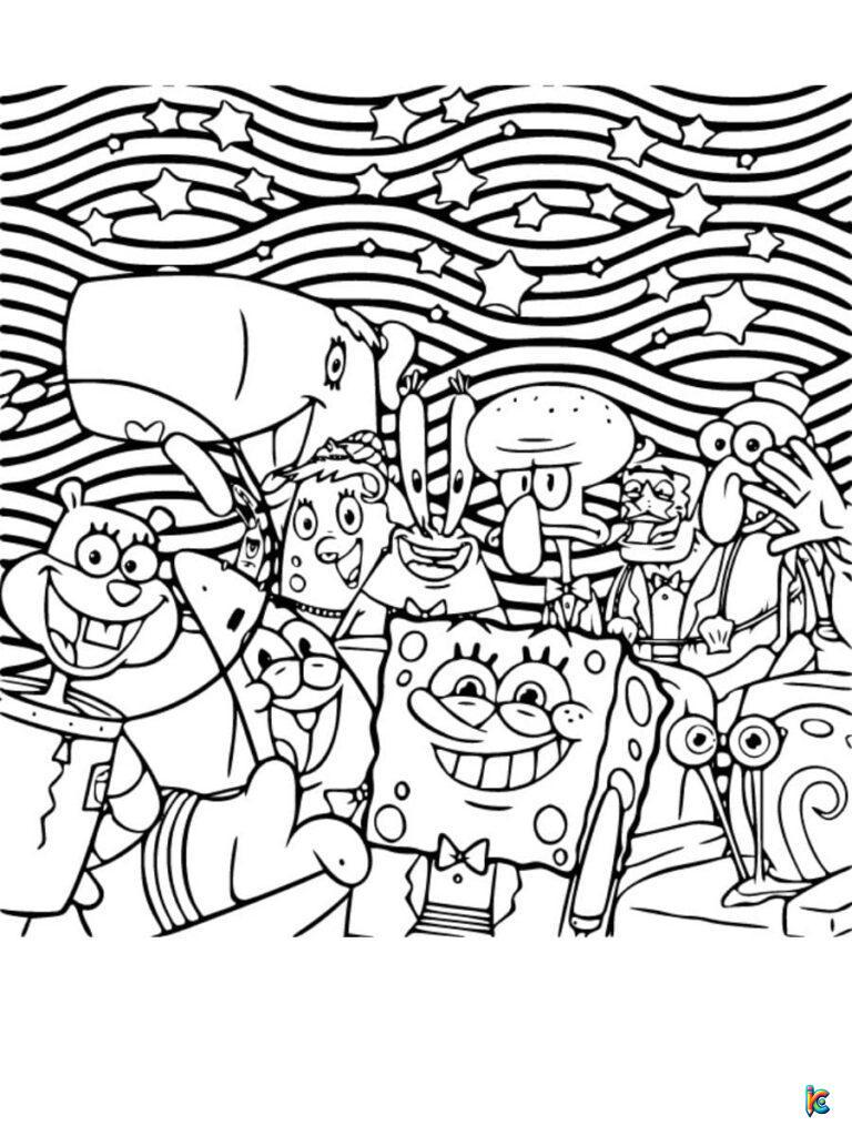 Spongebob Coloring Pages – ColoringPagesKC