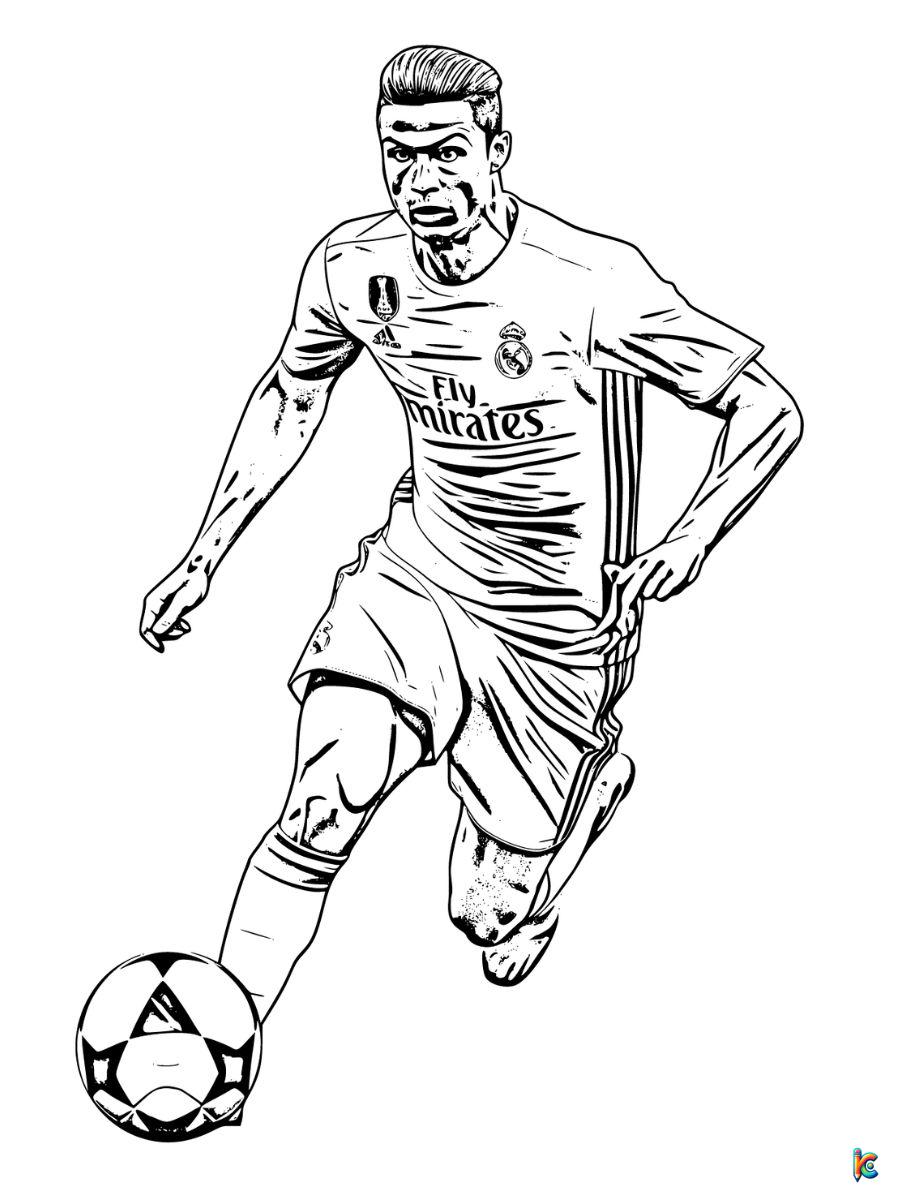 Ronaldo Coloring Pages – ColoringPagesKC