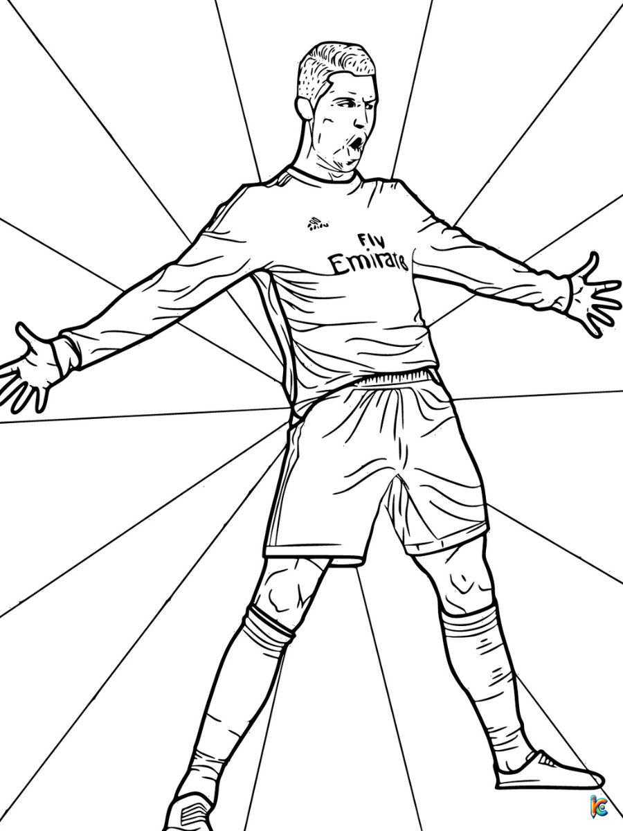 Ronaldo Coloring Pages – ColoringPagesKC