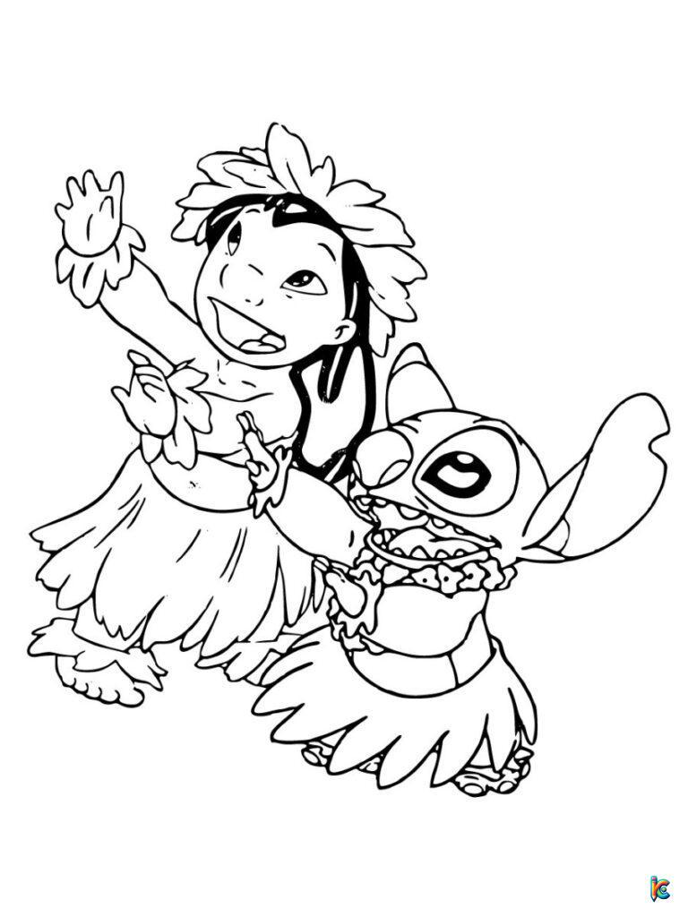 Stitch Coloring Pages – ColoringPagesKC