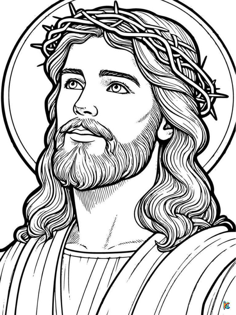 Jesus Coloring Pages – ColoringPagesKC