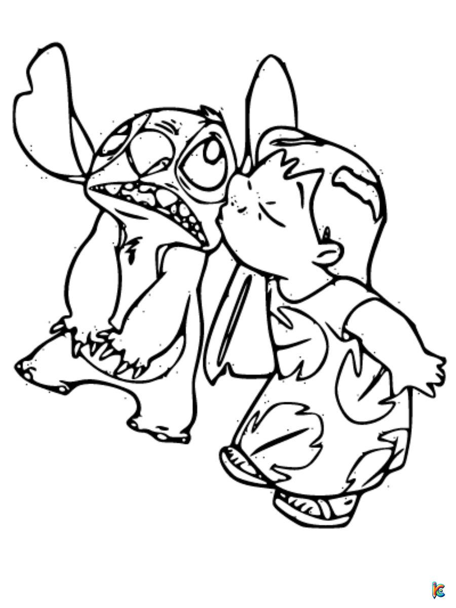 lilo & stitch coloring pages