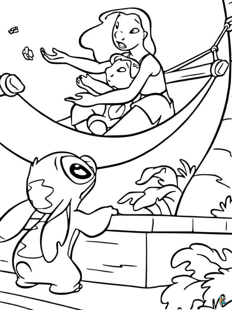 Stitch Coloring Pages – ColoringPagesKC