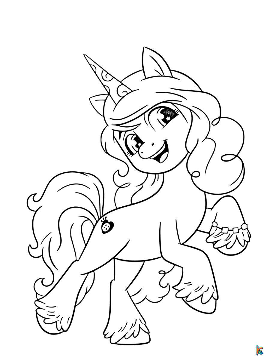 my little pony a new generation coloring page