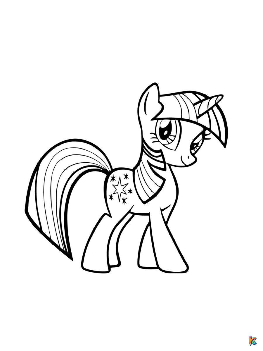 my little pony coloring pages twilight sparkle