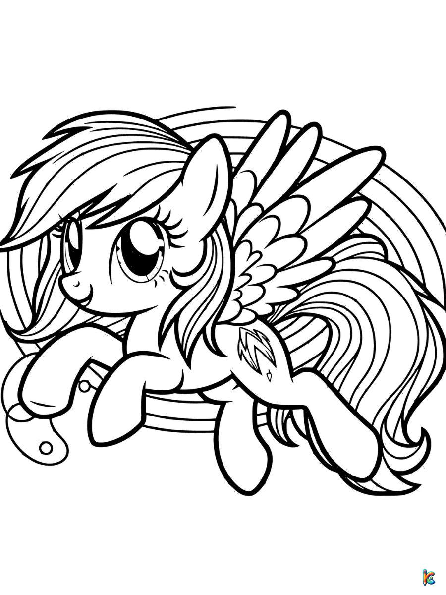 my little pony rainbow rocks coloring pages