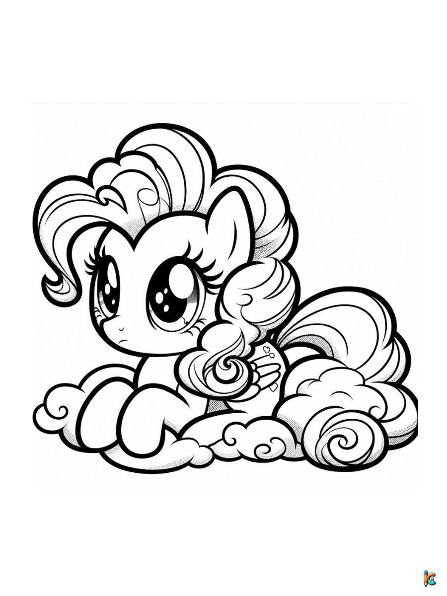 pinky pie my little pony coloring pages