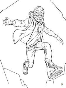 10 Miles From Spiderman Coloring Pages: Unleash Your Inner Artist!