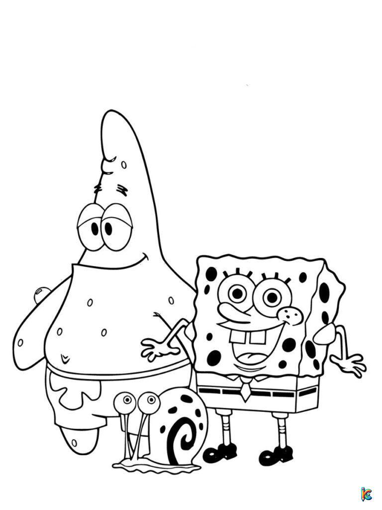 Spongebob Coloring Pages – ColoringPagesKC