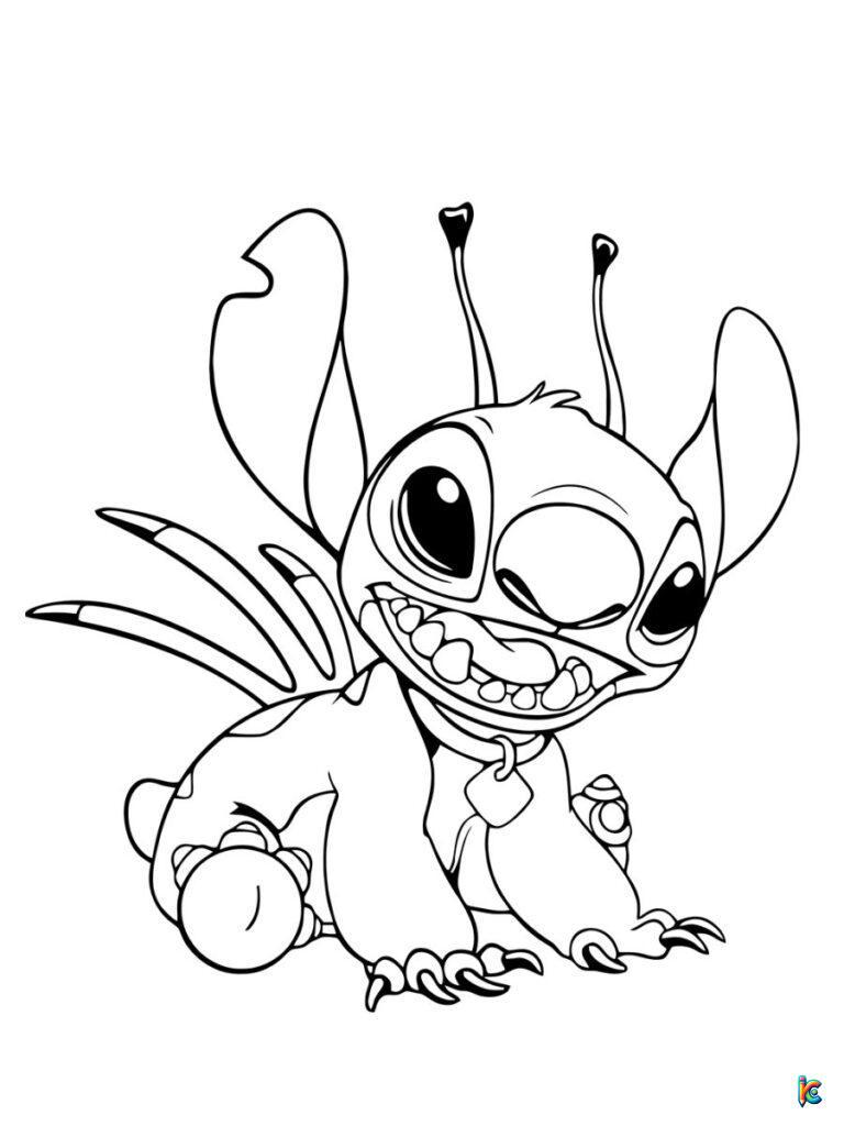 Stitch Coloring Pages – ColoringPagesKC