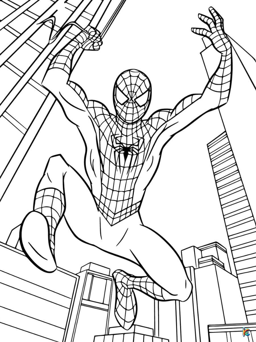 the amazing spider man amazing spiderman coloring pages