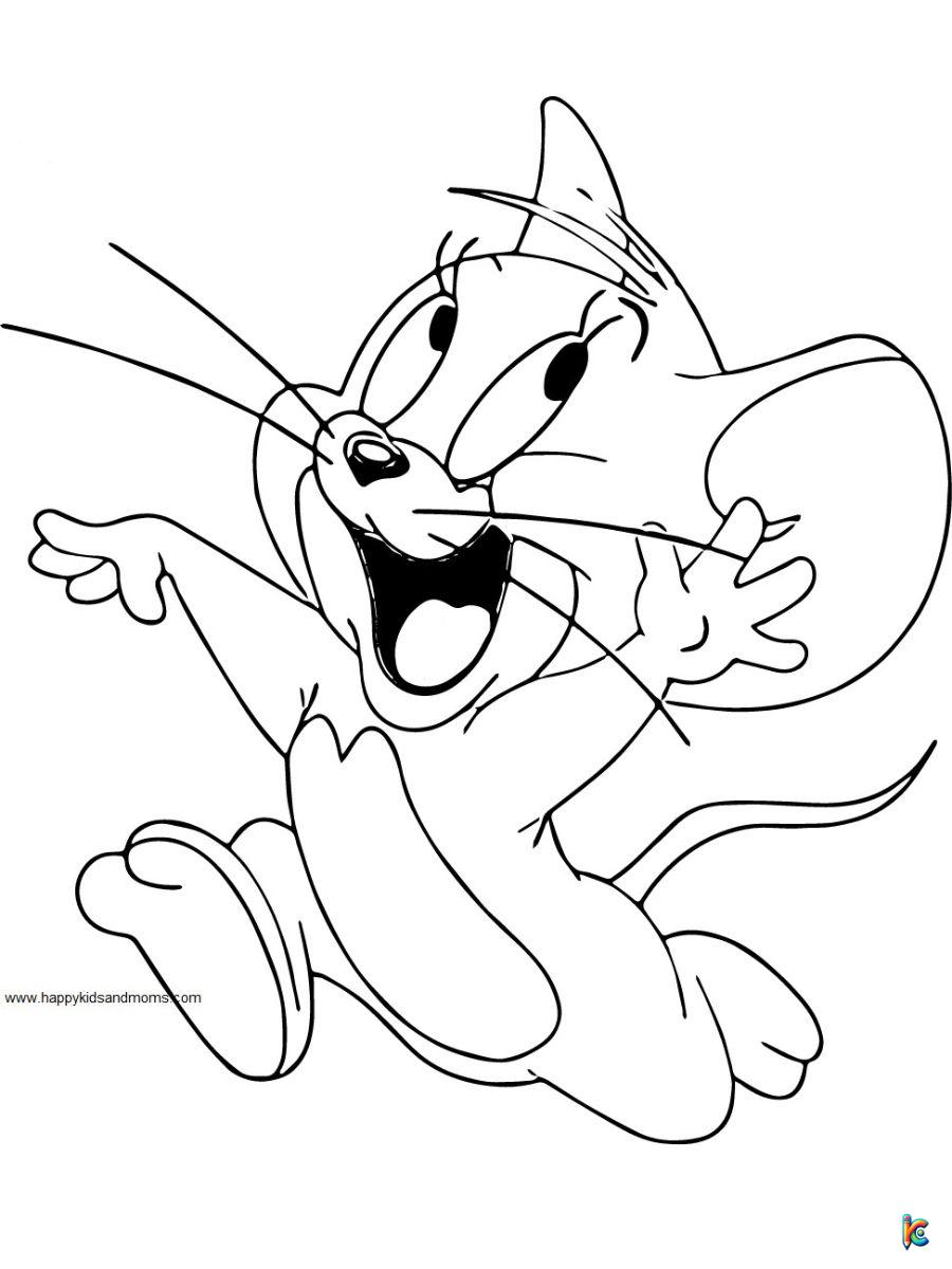 tom and jerry printable coloring pages