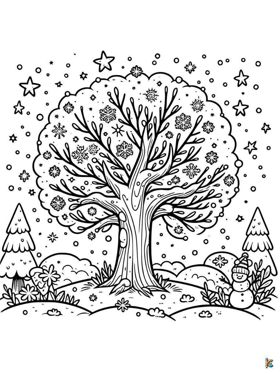 Free cute january coloring pages