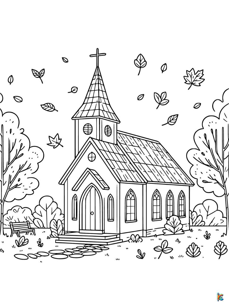church easter coloring pages for kids
