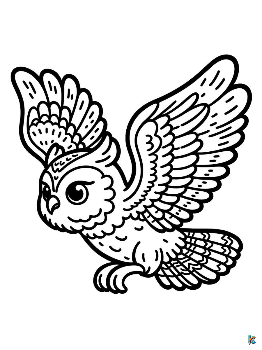 coloring pages owl