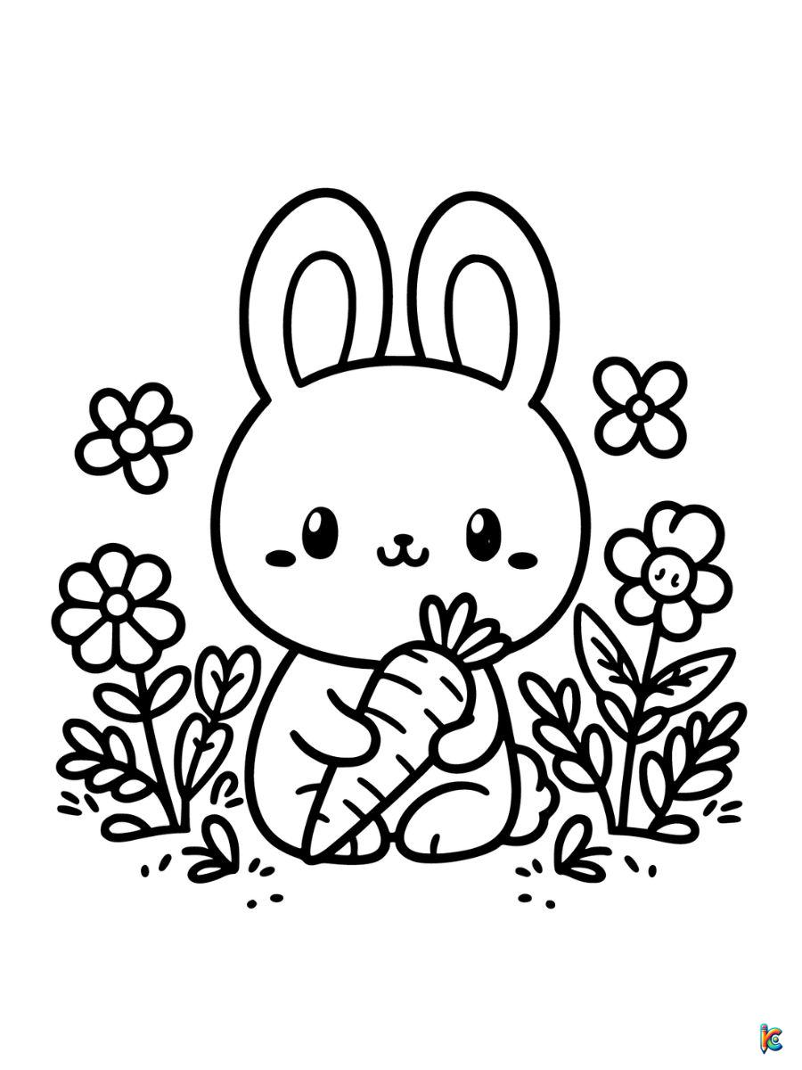 cute aesthetic coloring pages easy