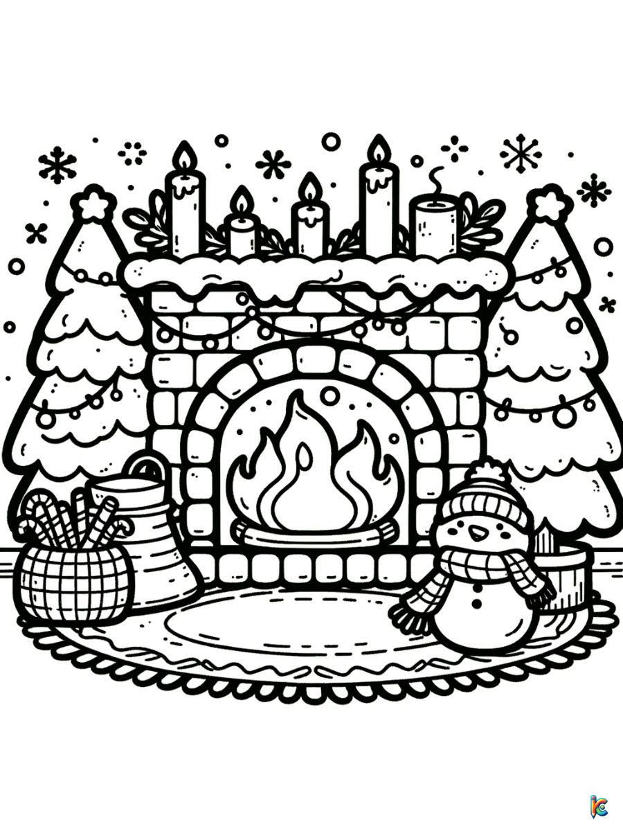 cute january coloring pages easy