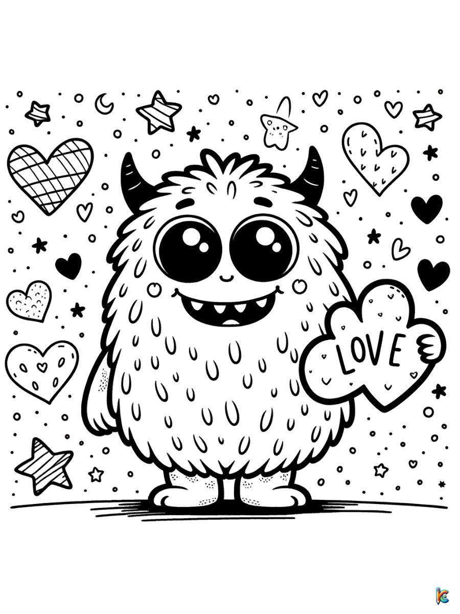 cute valentines day coloring pages free
